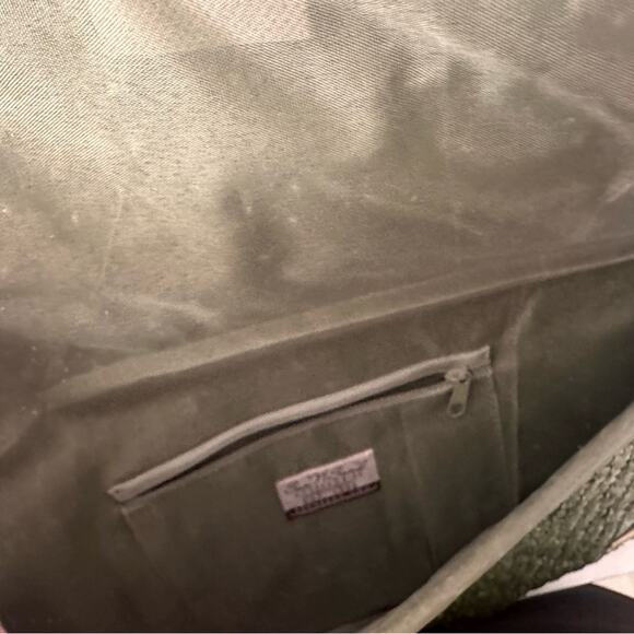 Sun n sand green purse clutch beach poolside vacation - Picture 8 of 8